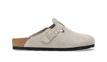 Tenisky a topánky Birkenstock Boston BS Suede Leather Regular Fit Clog Béžová | 1030622, 3
