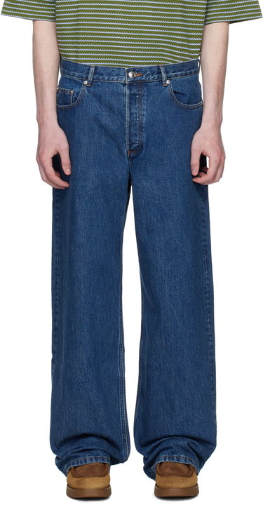 Džínsy A.P.C. A.P.C. Aaron Jeans Modrá | COHJK-H09182, 0