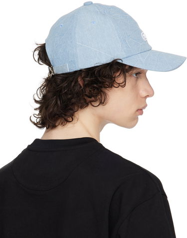 Šiltovka Solid Homme Solid Homme Embroidered Cap Modrá | S231AC01, 2