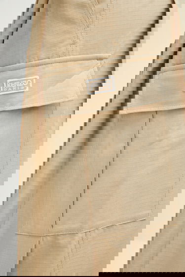 Sukňa KENZO Kenzo Maxi Pleated Skirt Béžová | FF52JU3039DL.11, 3