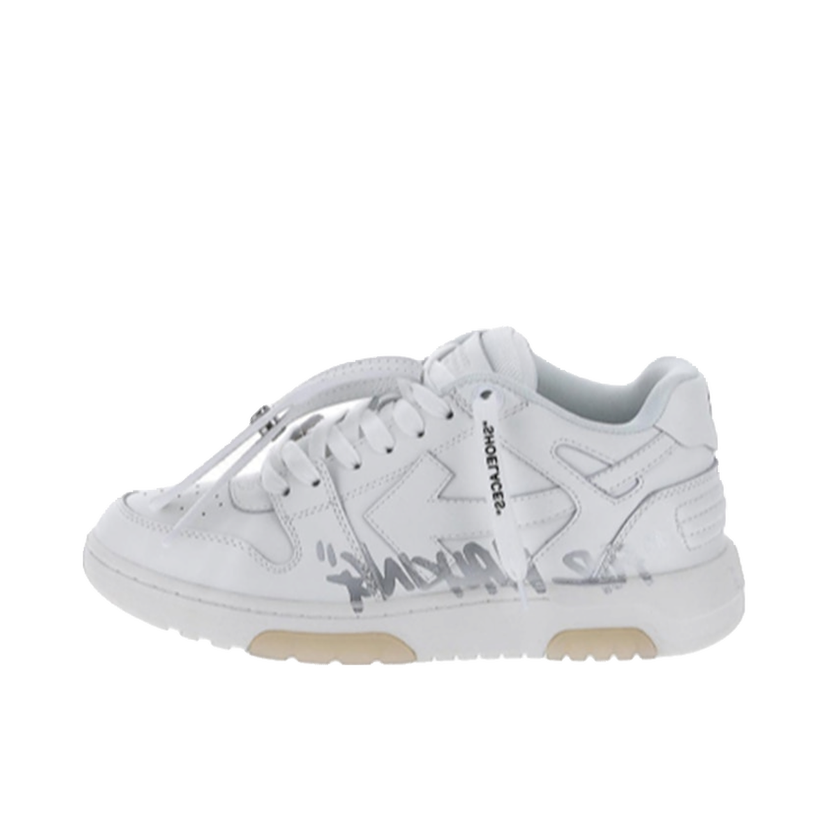 Tenisky a topánky Off-White Out Of Office OOO "For Walking" Low Tops Distressed White White W Biela | OWIA259S22LEA0050172