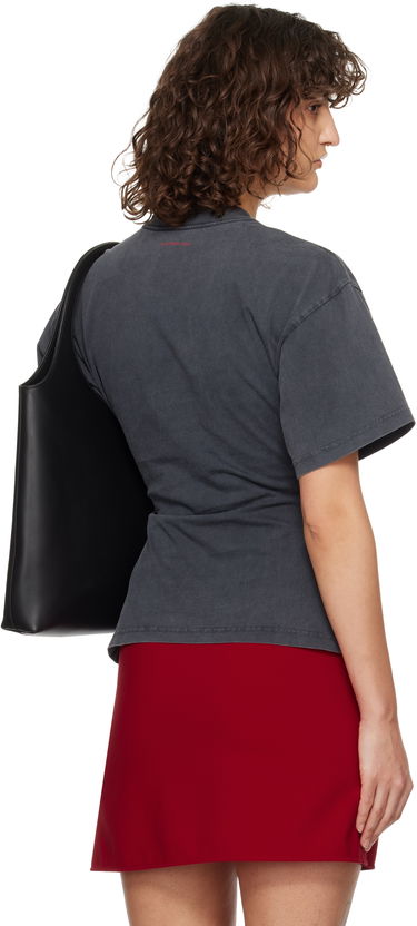 Tričko Courrèges Courrèges Fitted Printed T-Shirt Šedá | 125JTS168JS0109, 2