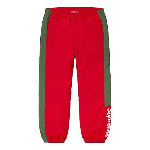 Tepláky Supreme Side Logo Track Pants Červená | SUP-FW19-053, 0