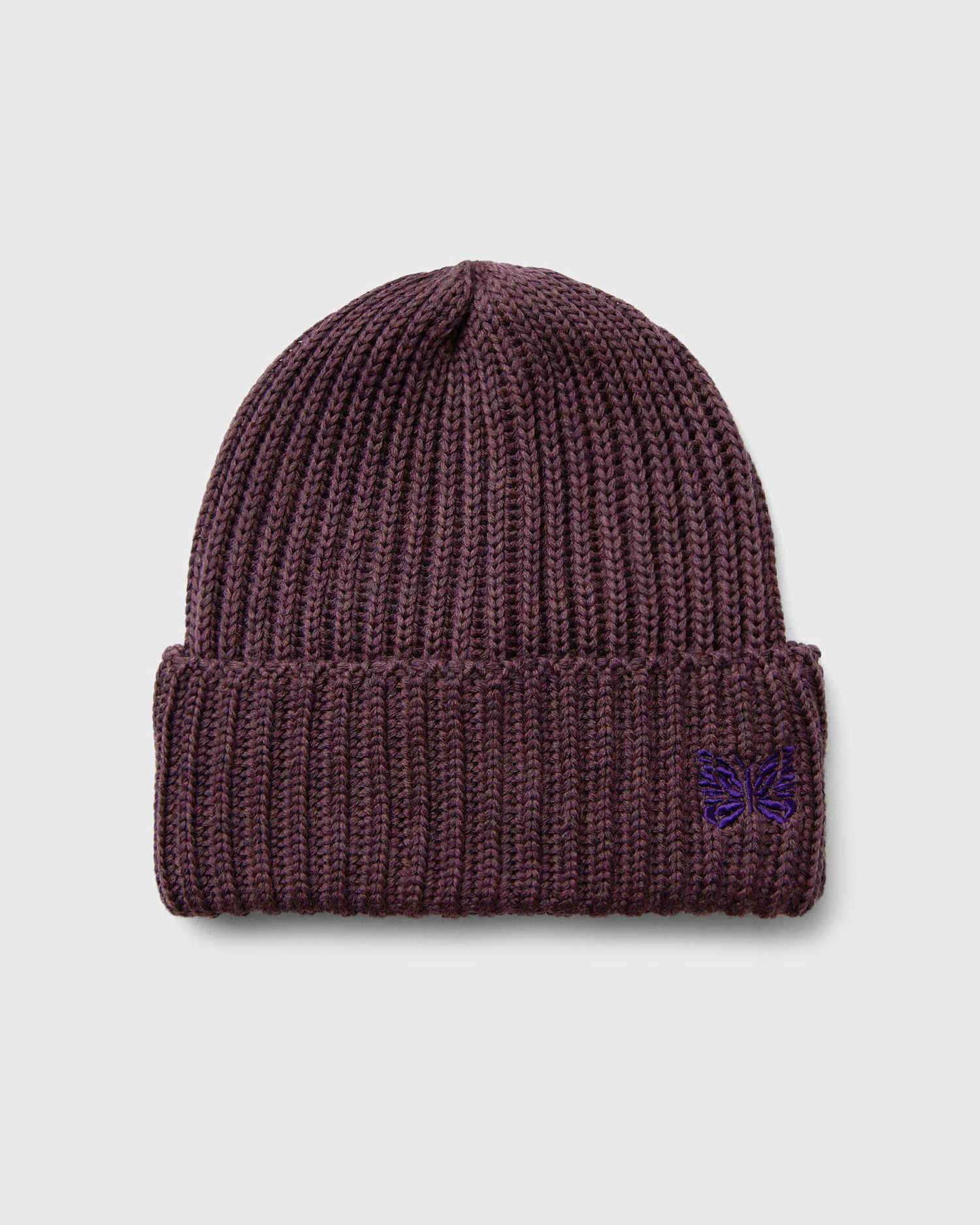 Kulicha Needles Watch Cap Merino Wool Beanie Fialová | PU063-B-PLUM, 0