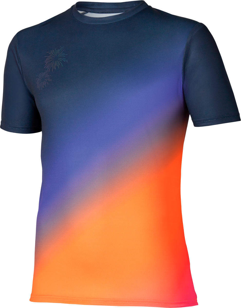 Tričko Mizuno Mizuno Hanabi T-Shirt Rôznofarebný | j2gac550-97, 0