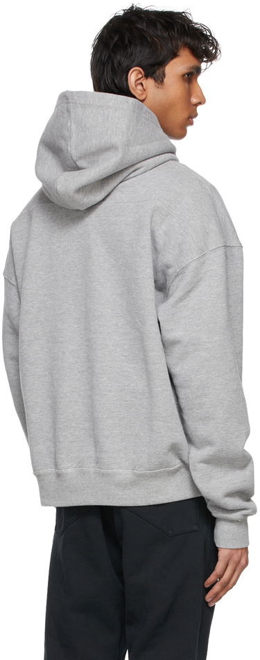 Mikina Rhude Rhude Cursive Logo Hoodie Šedá | RHPS21HO00000016, 2