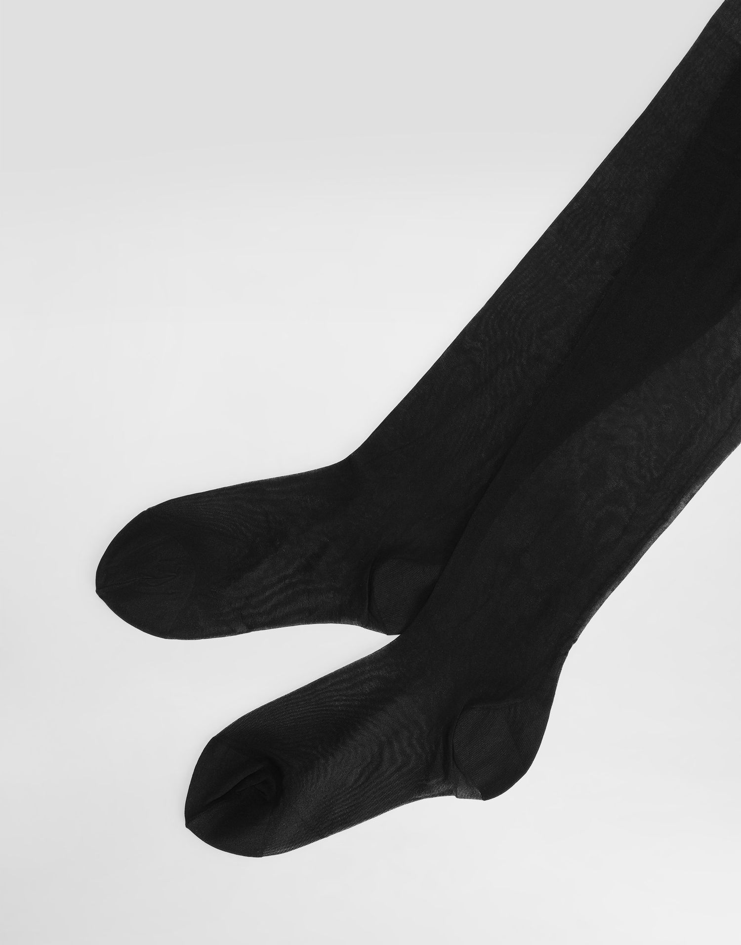 Ponožky Dolce & Gabbana Dolce & Gabbana Jacquard Logo Nylon Tights Čierna | O4A33TON02SN0000, 1