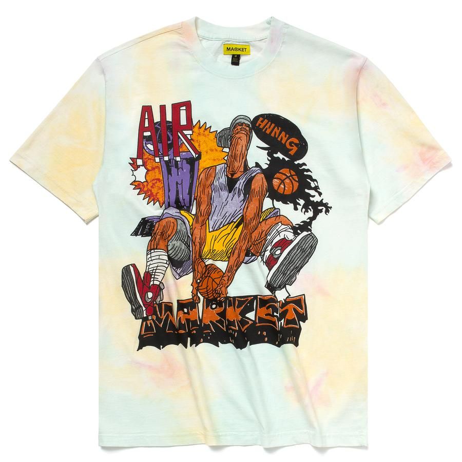 Tričko MARKET Hnnng Tie-Dye T-shirt Rôznofarebný | 399000640/190135, 0
