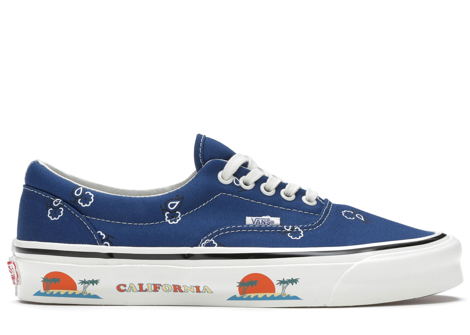 Tenisky a topánky Vans OG Era Paisley Blue Navy | VN0A4BVAXE6, 0