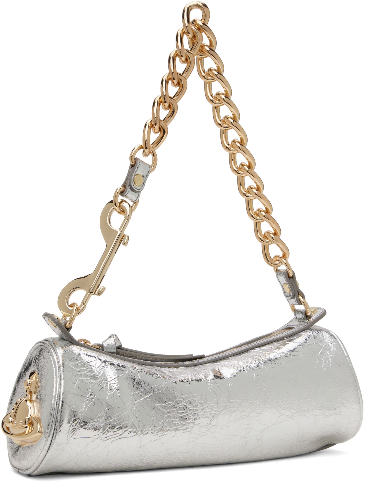 Kabelka Vivienne Westwood Vivienne Westwood Cindy Cylinder Bag Metalická | 4603000AW-L00AC-, 1