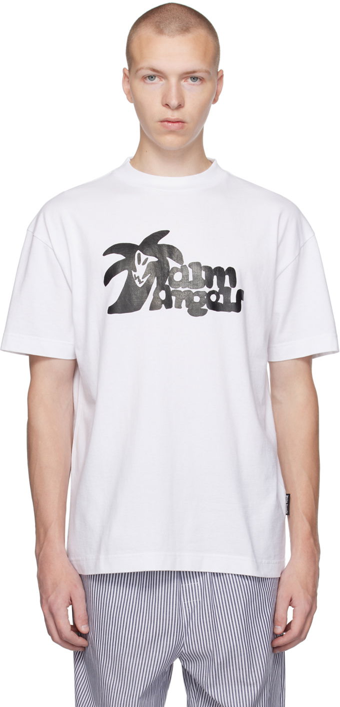 Tričko Palm Angels White Hunter Biela | PMAA001E23JER0120110, 0