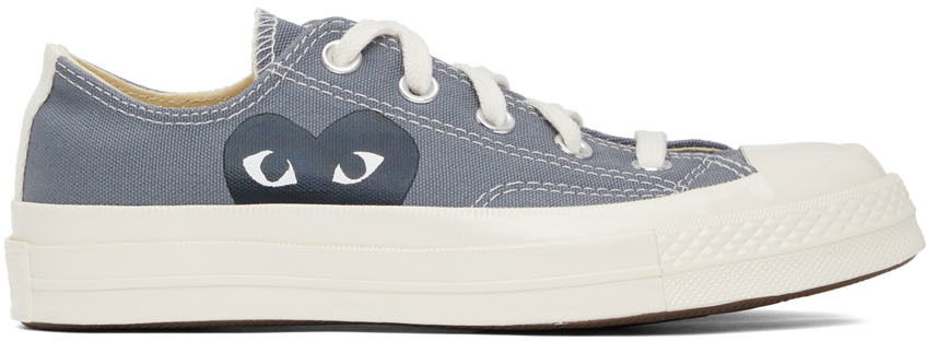 Šaty Comme des Garçons Play Converse Edition Half Heart Chuck 70 Low Šedá | K121, 0