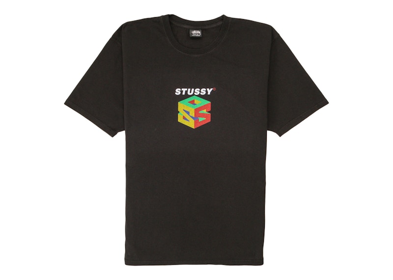 Tričko Stüssy Pigment Dyed Graphic T-Shirt Čierna | 1904913_BLAC