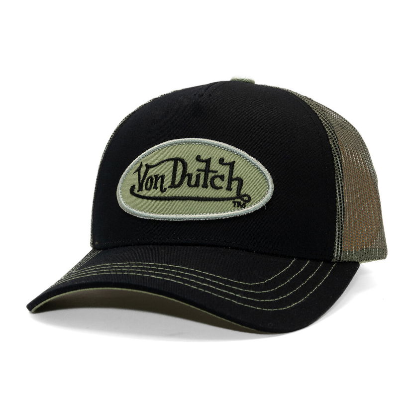 Šiltovka Von Dutch Von Dutch Classic Logo Trucker Cap Čierna | VD/0/CAS1/COL/ARM