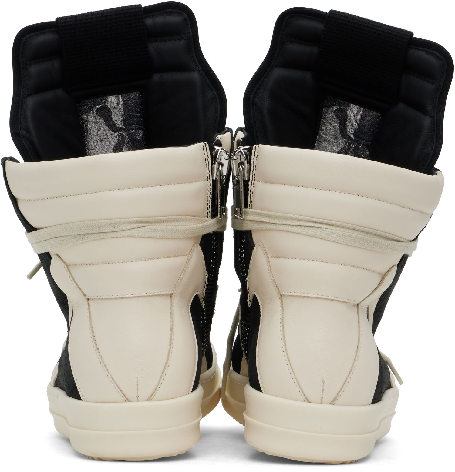 Tenisky a topánky Rick Owens Hollywood Geobasket Béžová | RU01E5894 LFBLCO, 1