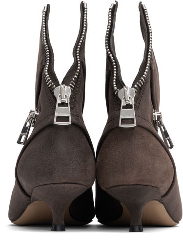Tenisky a topánky JW Anderson JW Anderson Biker Kitten Heel Boots Hnedá | BT0105-LA0319, 1