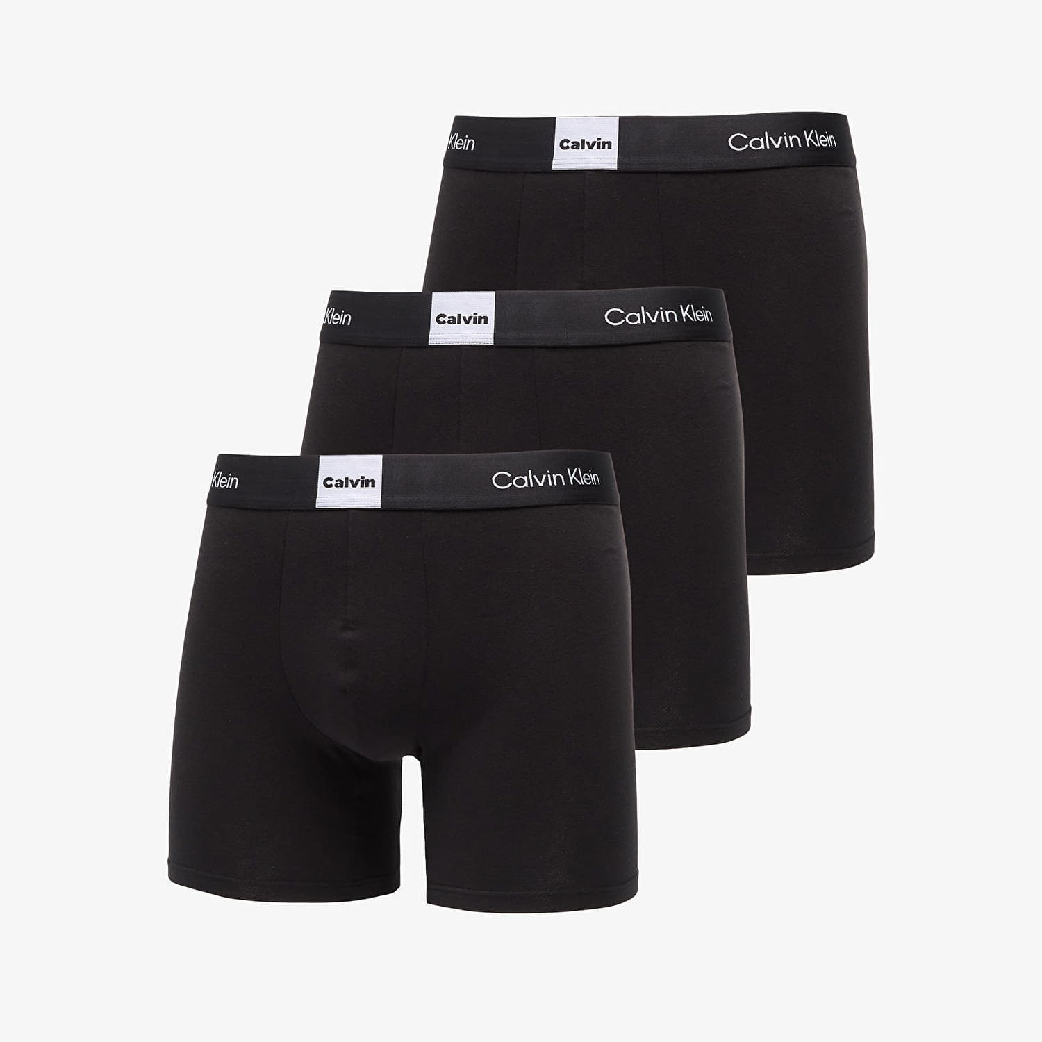 Boxerky CALVIN KLEIN Calvin Klein Boxer Brief 3-Pack Čierna | LV00NB4477 UB1, 0
