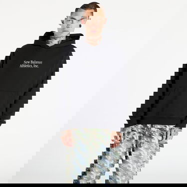 Mikina New Balance Athletics Classics Hoodie Čierna | MT53925BK, 0