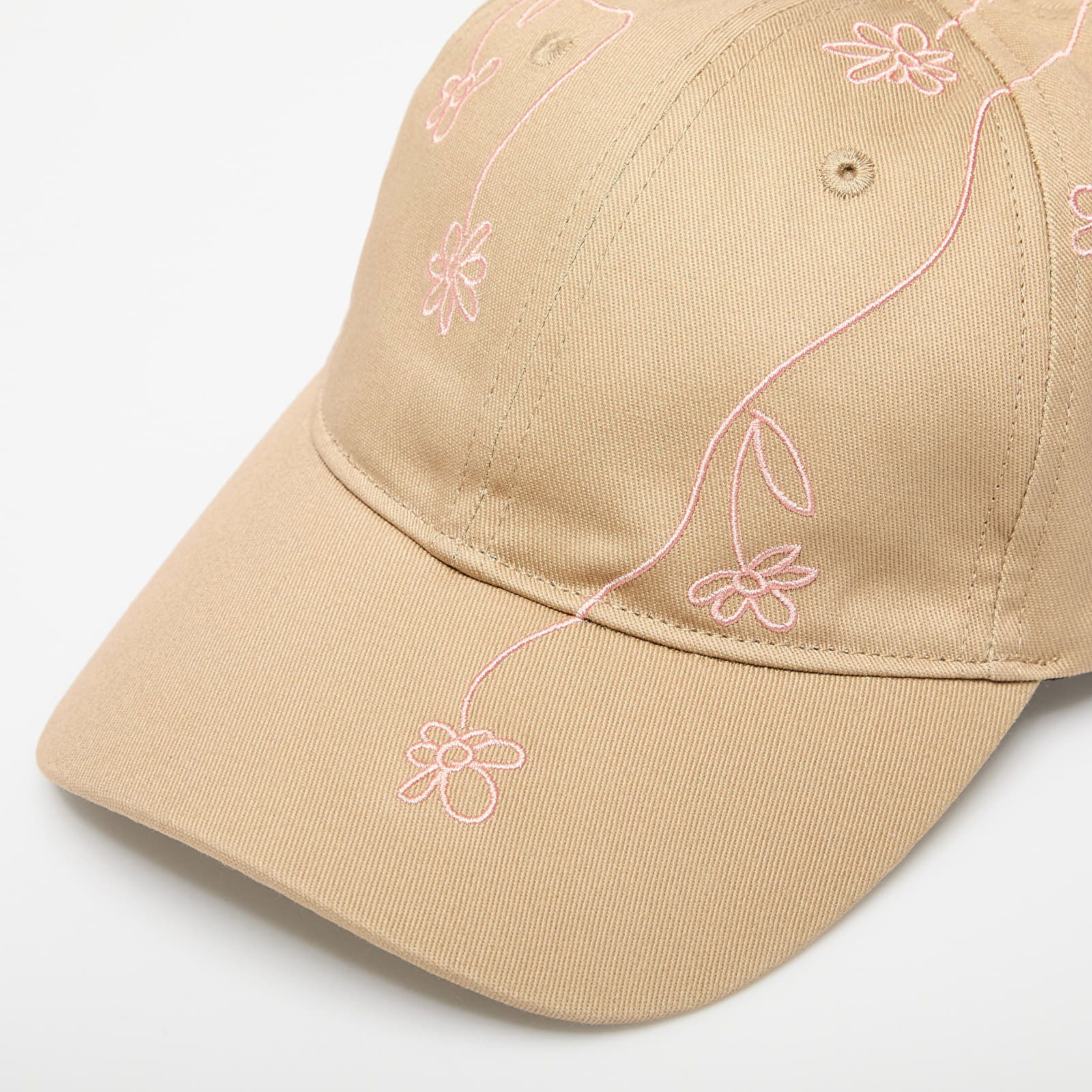 Embroidered Flower Baseball Cap