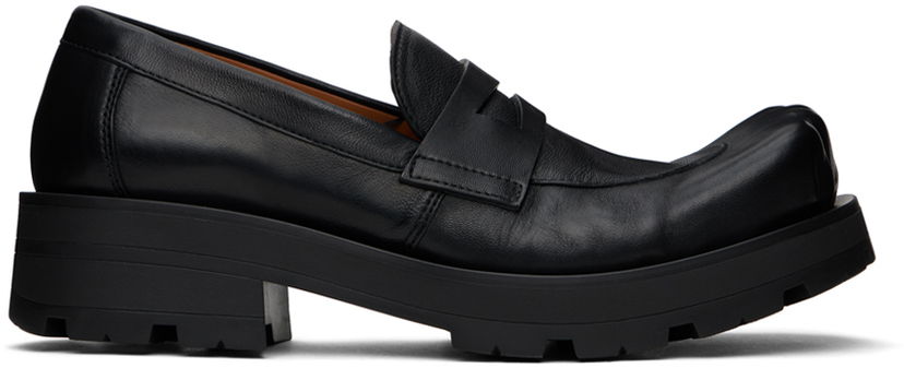 Tenisky a topánky Charles Jeffrey Loverboy Moggies Sheathed Platform Split-Toe Loafers Čierna | 43150204