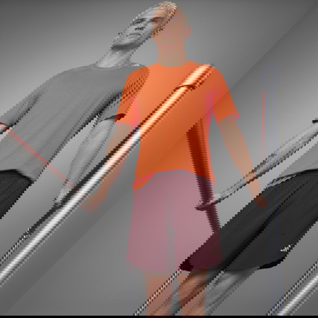 Šortky adidas Originals Lift Your Mind Designed for Training Shorts Vínová | IN1854, 0
