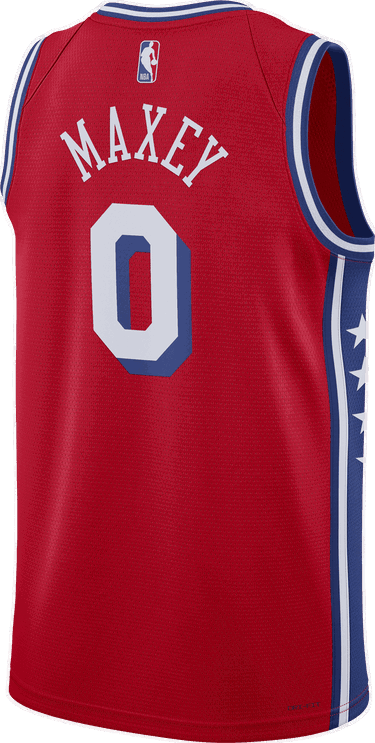 Dres Jordan NBA Philadelphia 76ers Statement Edition Swingman Jersey Červená | do9539-662, 1