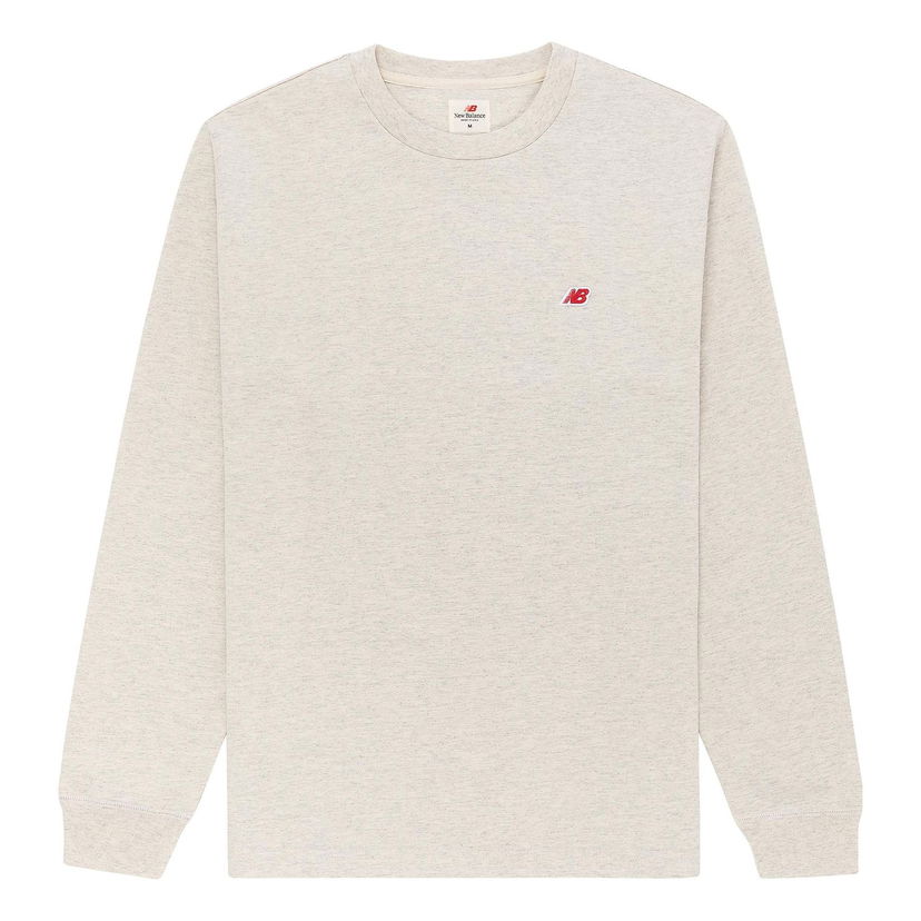 Tričko New Balance MADE in USA Core Long Sleeve Tee Béžová | MT21542-OTH