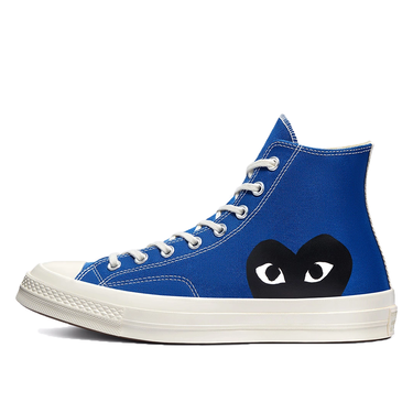 Tenisky a topánky Converse Comme des Garçons PLAY x Chuck 70 High "Blue Quartz" Modrá | 171846C, 1