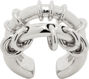 Prsteň We11done We11done Double Hoop Ring Metalická | WD-AJ0-25-505-U-SV, 1