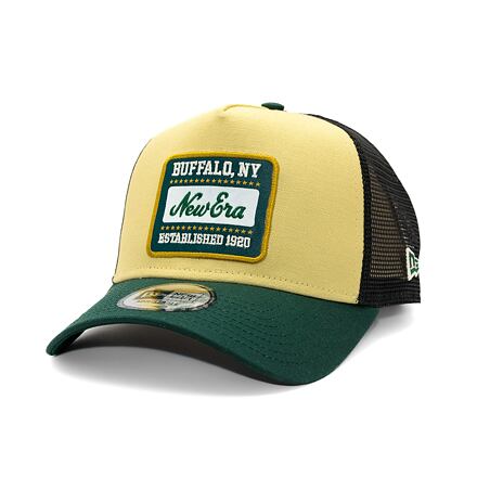Šiltovka New Era New Era Patch Canvas 9FORTY Trucker Hat Žltá | 60603672, 0
