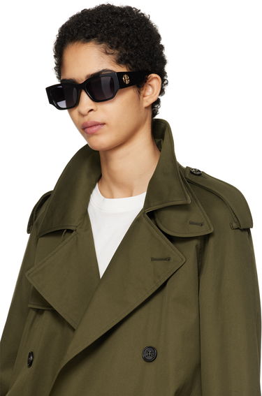 Slnečné okuliare Anine Bing Bowery Square Sunglasses Čierna | A-12-10089-000, 3