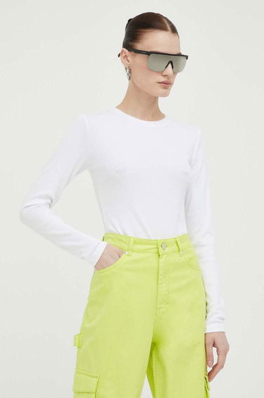 Tričko Samsoe Samsoe Long Sleeve Tee Čierna | F00013150, 3