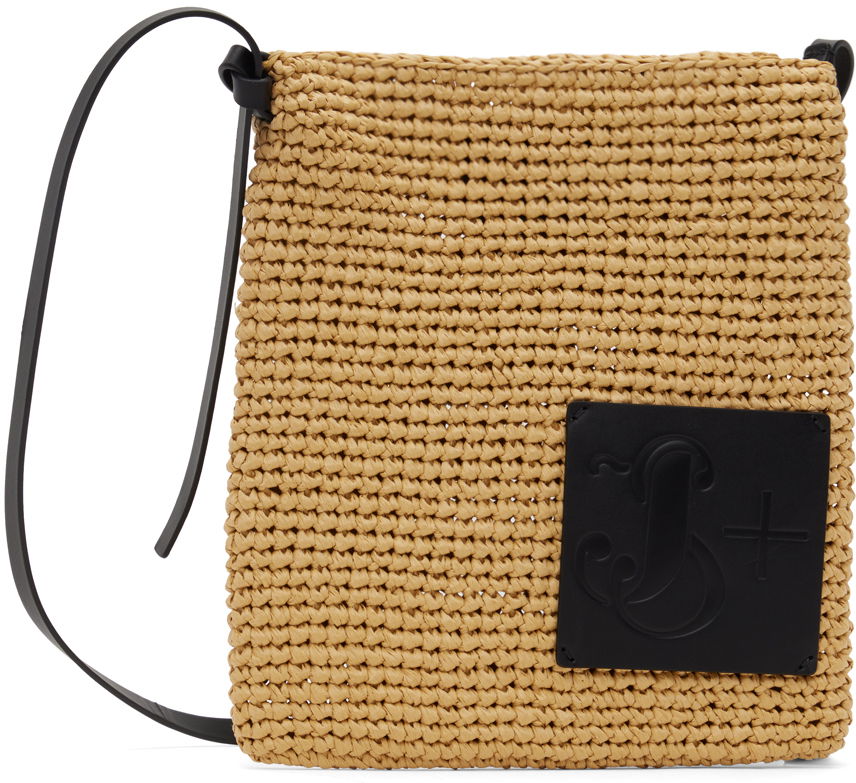 Taška cez rameno Jil Sander Crochet Crossbody Bag Béžová | J49WG0011_P6657, 0