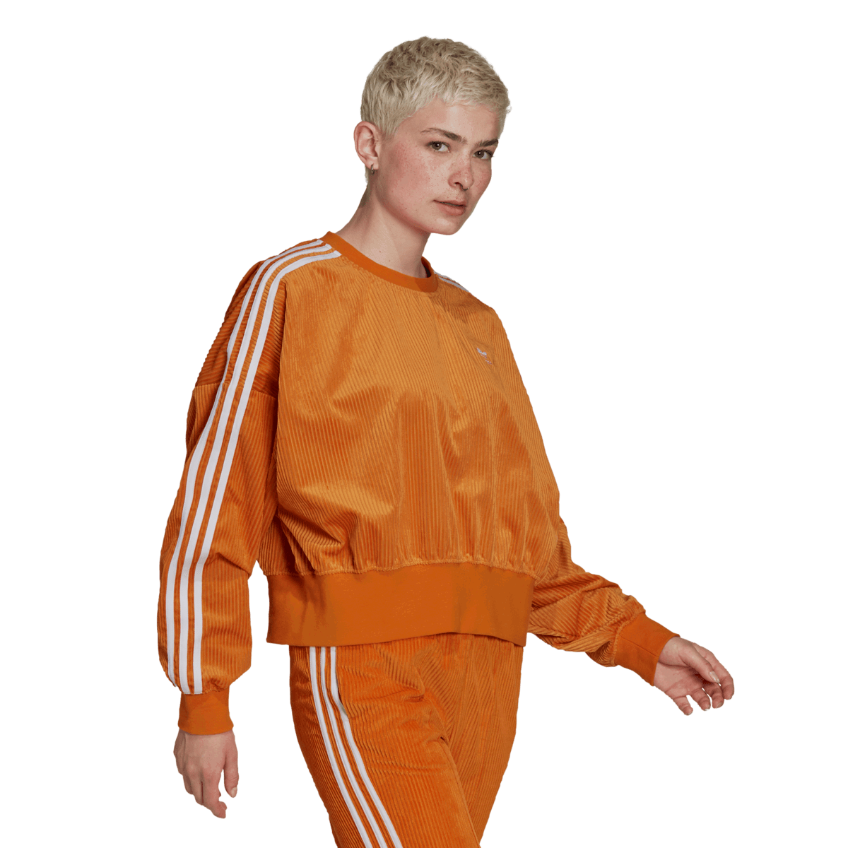 Mikina adidas Originals Adidas Long Sleeve Sweatshirt Oranžová | H37847, 0