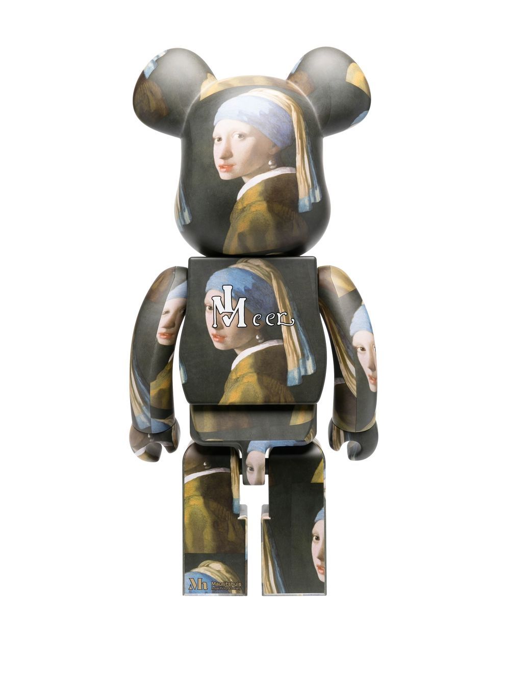 Zberateľské Medicom Toy 1000% Johannes Vermeer Girl BE@RBRICK - Black Šedá | 1000VERMEER18795826, 0