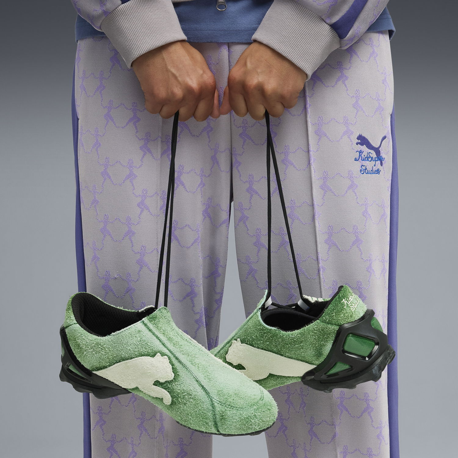 Tenisky a topánky Puma KIDSUPER V-S1 Archive Zelené | 403848_01, 1