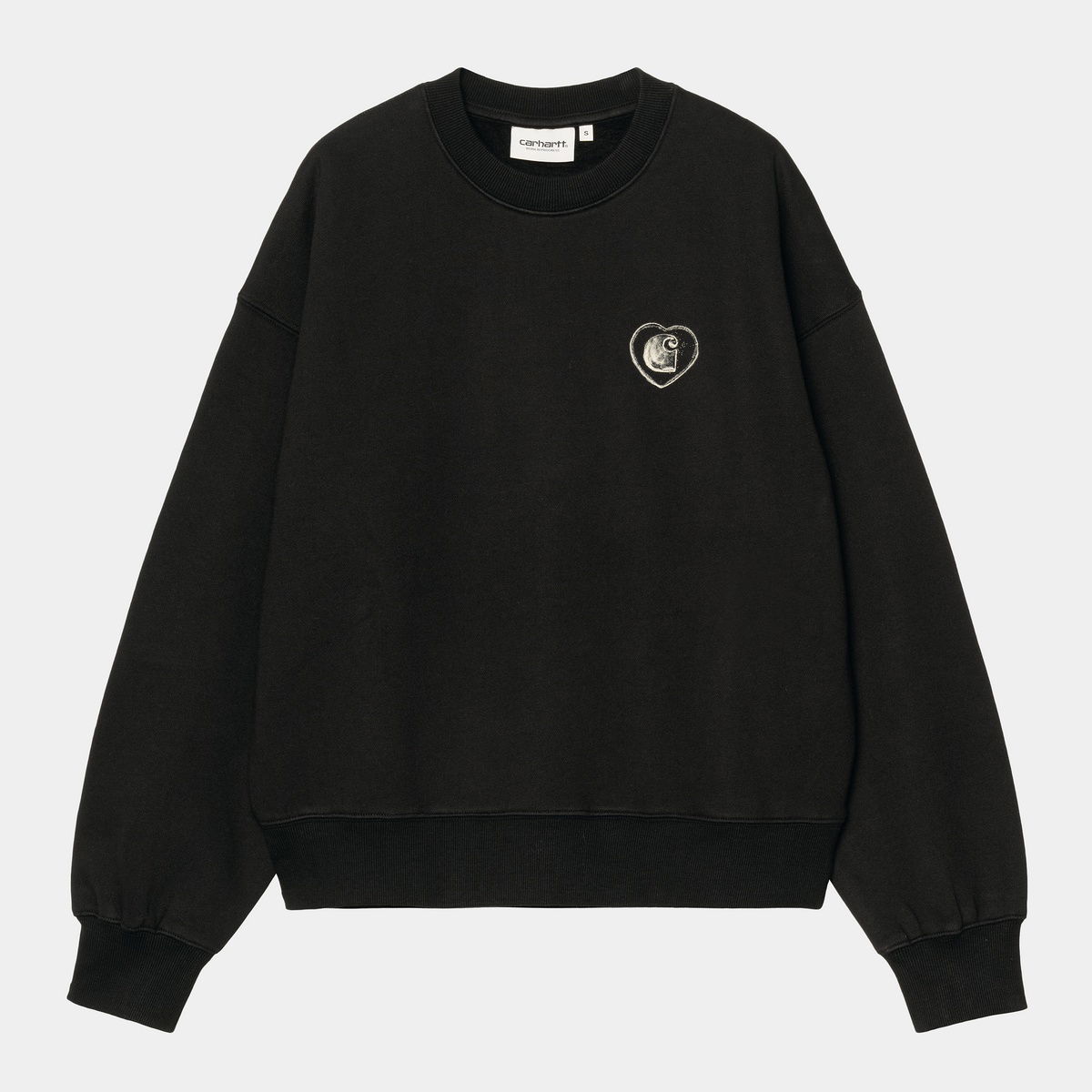 Mikina Carhartt WIP Hearts Of Hartts Sweatshirt Čierna | I035511_9, 0