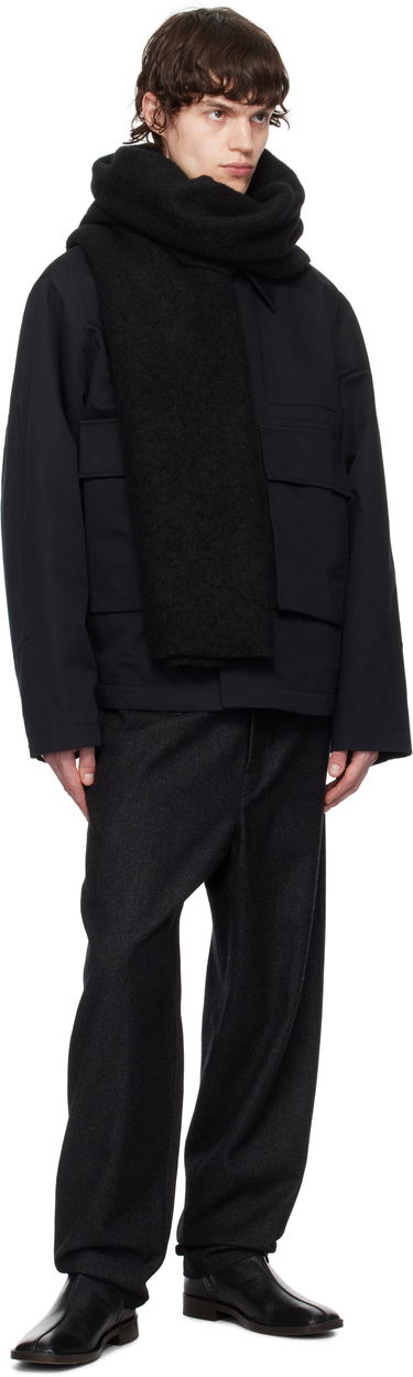 Šál LEMAIRE Lemaire Maxi Fluffy Scarf Čierna | AC1185 LF1194, 1