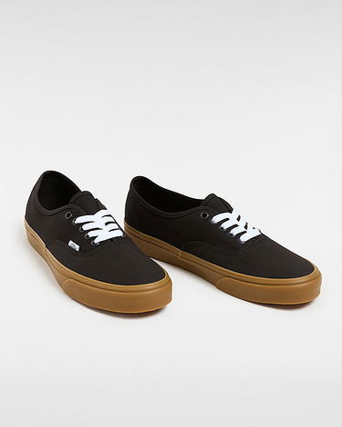 Tenisky a topánky Vans Authentic Shoes (black/gum) Unisex Black, Size 2.5 Čierna | VN0009PVB9M, 1