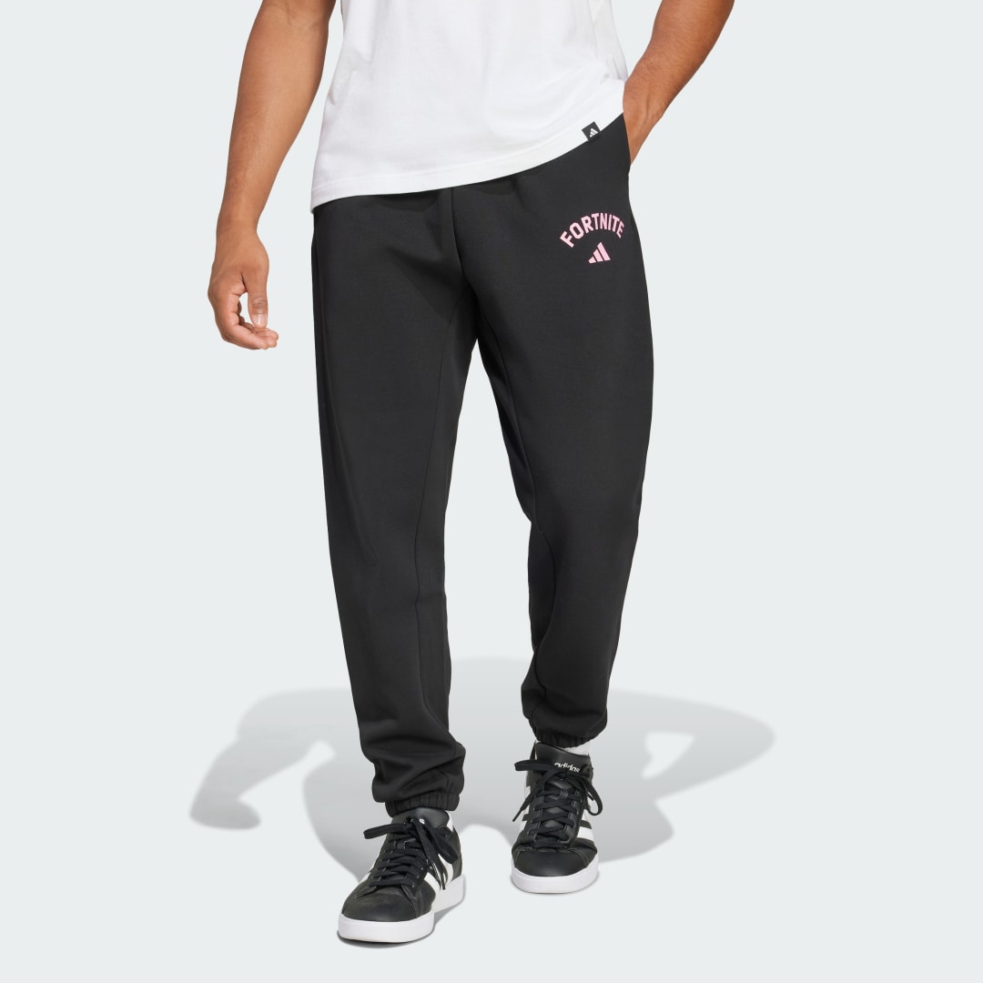 Tepláky adidas Performance Fortnite x Future Icons Small Logo Tracksuit Pants Čierna | JV9955, 0