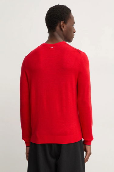 Sveter Napapijri Lightweight Crewneck Sweater Červená | NP0A4GJUR061, 2
