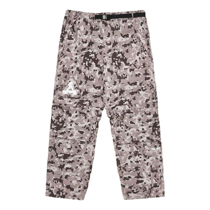 Cargo nohavice Palace Zip-Off Camo Pants Šedá | P22JG044