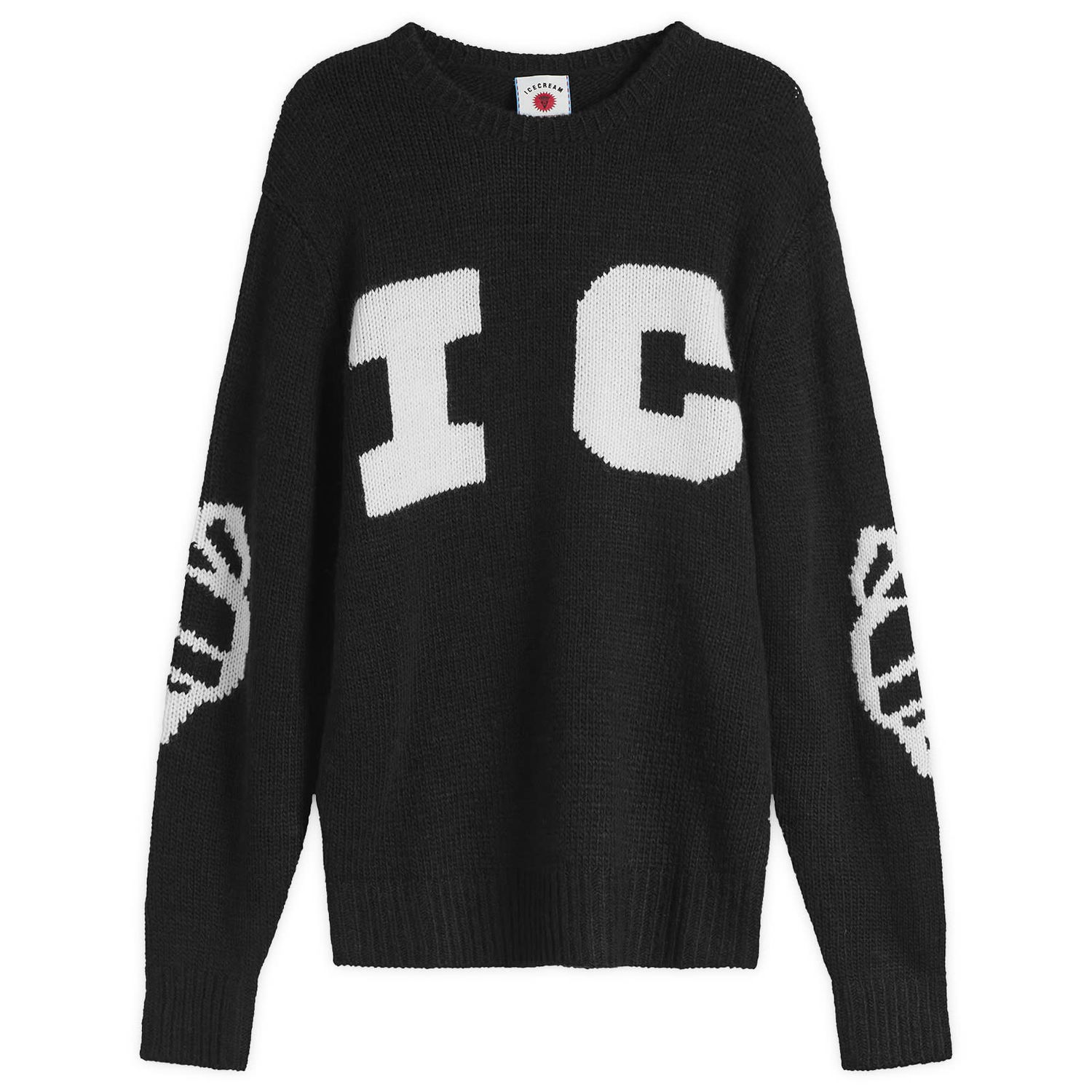 Sveter BBC IceCream Running Dog Knitted sweater Čierna | IC25468-BLK, 1
