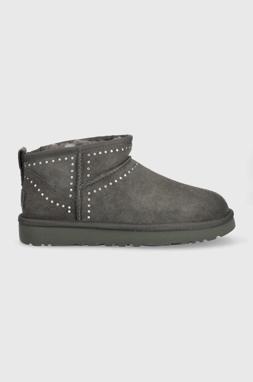Tenisky a topánky UGG Classic Ultra Mini Bling Boots Šedá | 1119871.CHRC, 0