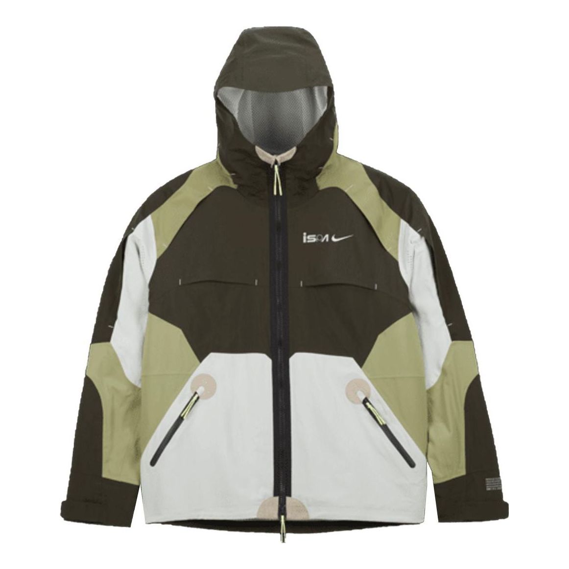 Vetrovka Nike ISPA Men's Multi-Pocket Hooded Jacket Zelené | FB2370-355, 0
