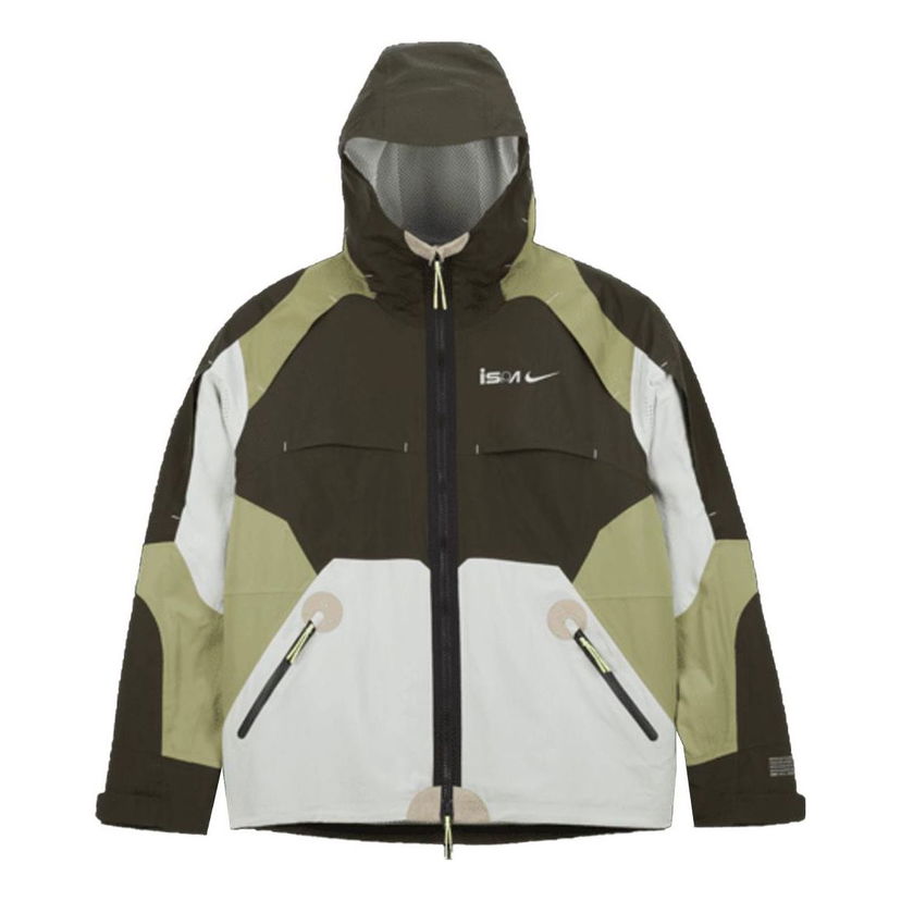 Vetrovka Nike ISPA Men's Multi-Pocket Hooded Jacket Zelené | FB2370-355