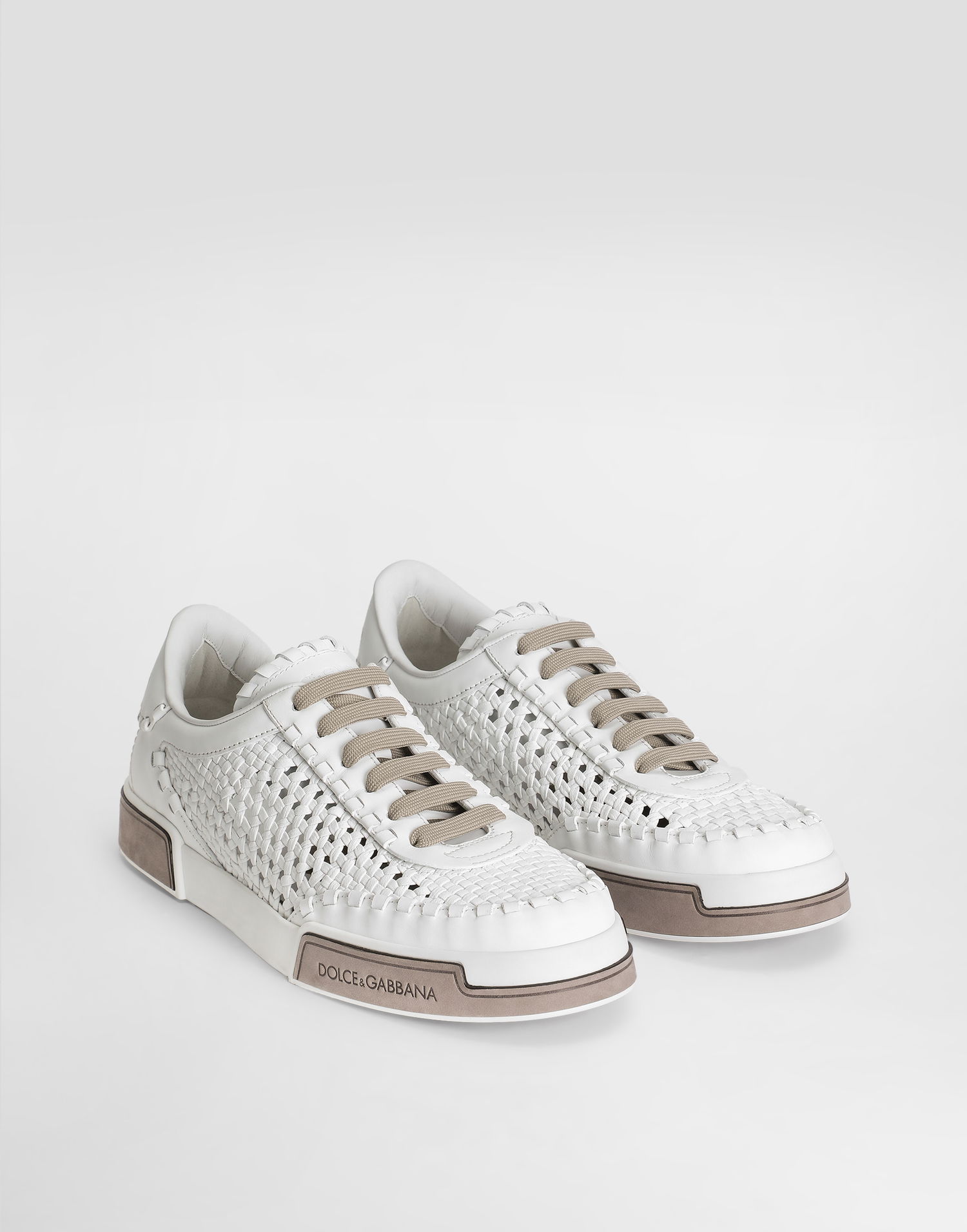 Tenisky a topánky Dolce & Gabbana Dolce & Gabbana Portofino Yacht Shoes Biela | A20195A9T938Z184, 1