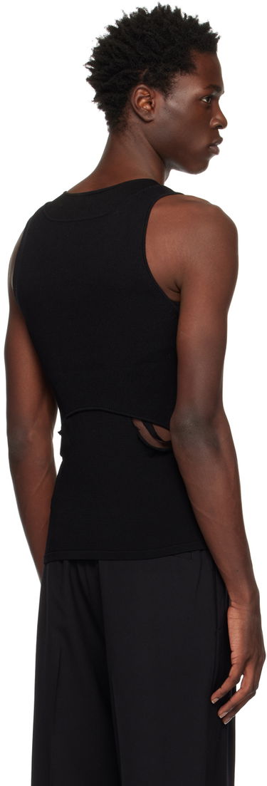 Tielko Dion Lee Interlink Cutout Tank Top Čierna | C7155R23, 2