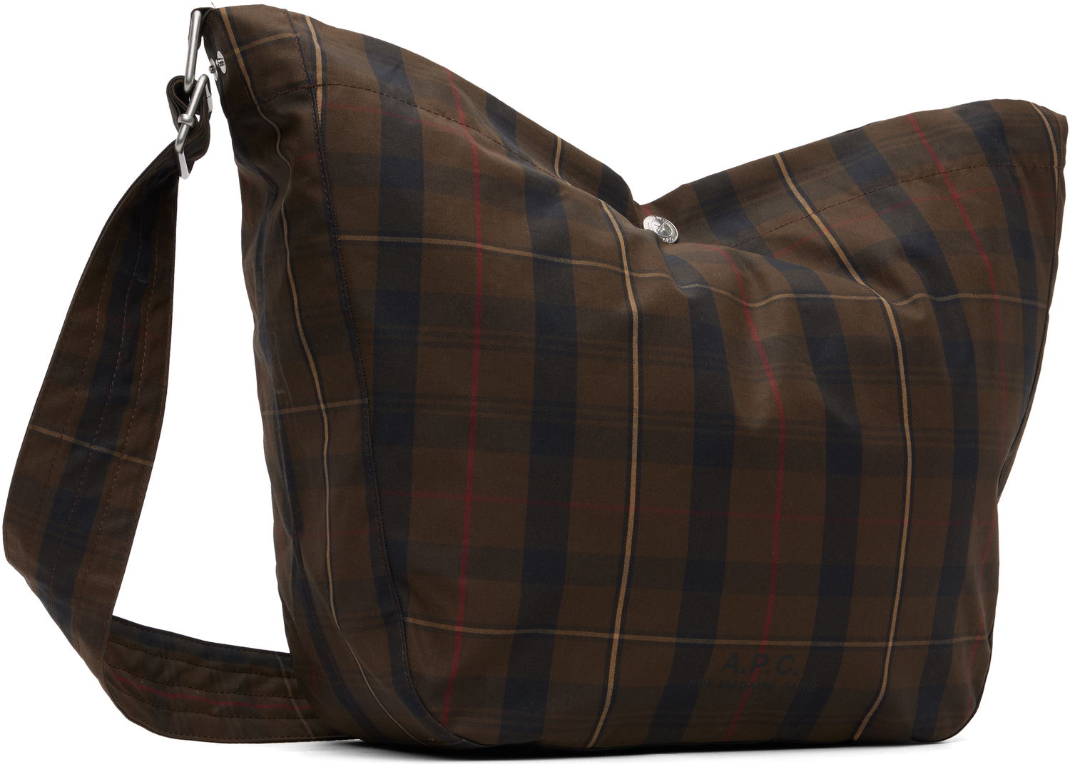 Taška cez rameno A.P.C. Plaid Journal Satchel Bag Rôznofarebný | COHKY-M61939, 1