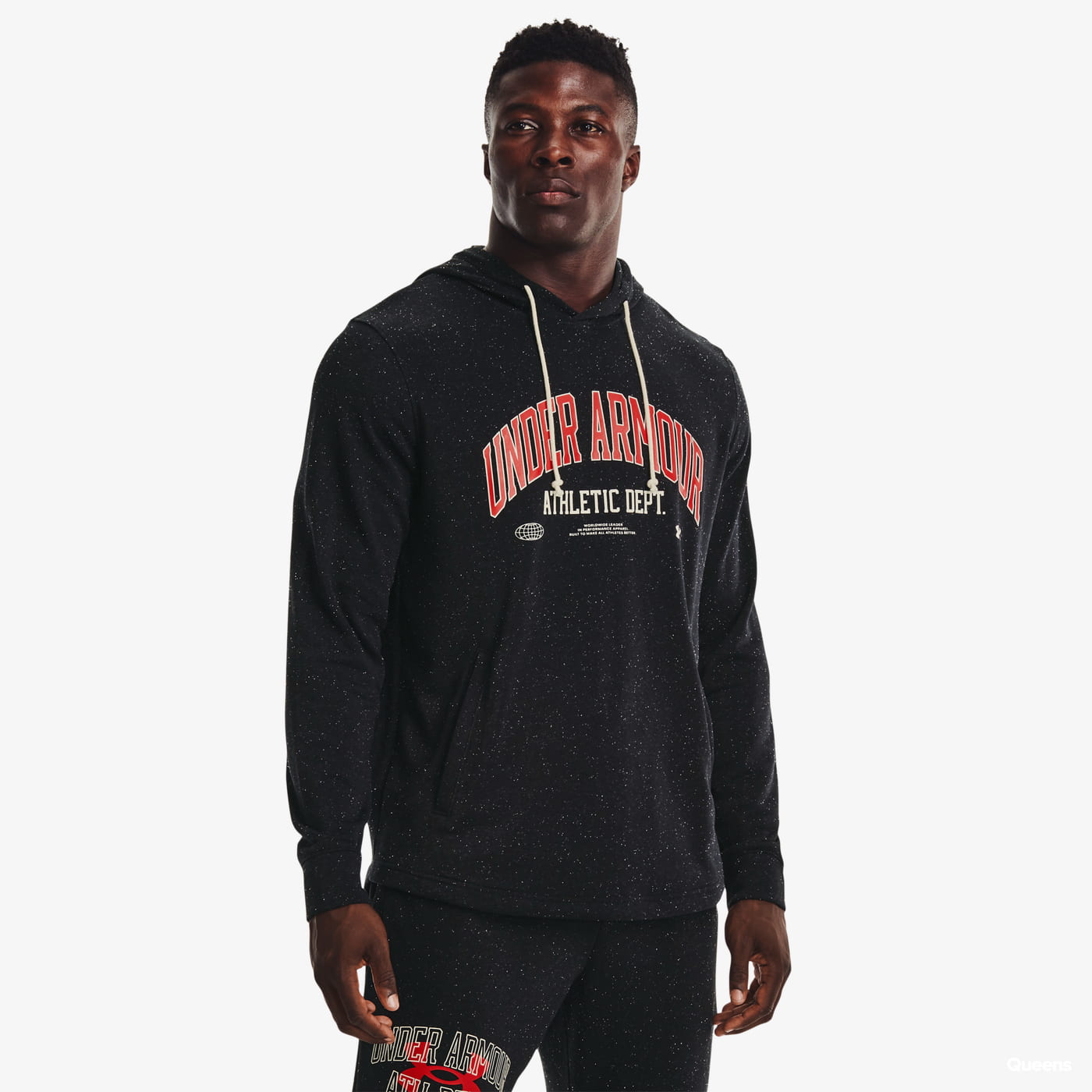 Mikina Under Armour Hoodie Rival Terry Athletic Department Čierna | 1370354-001, 0
